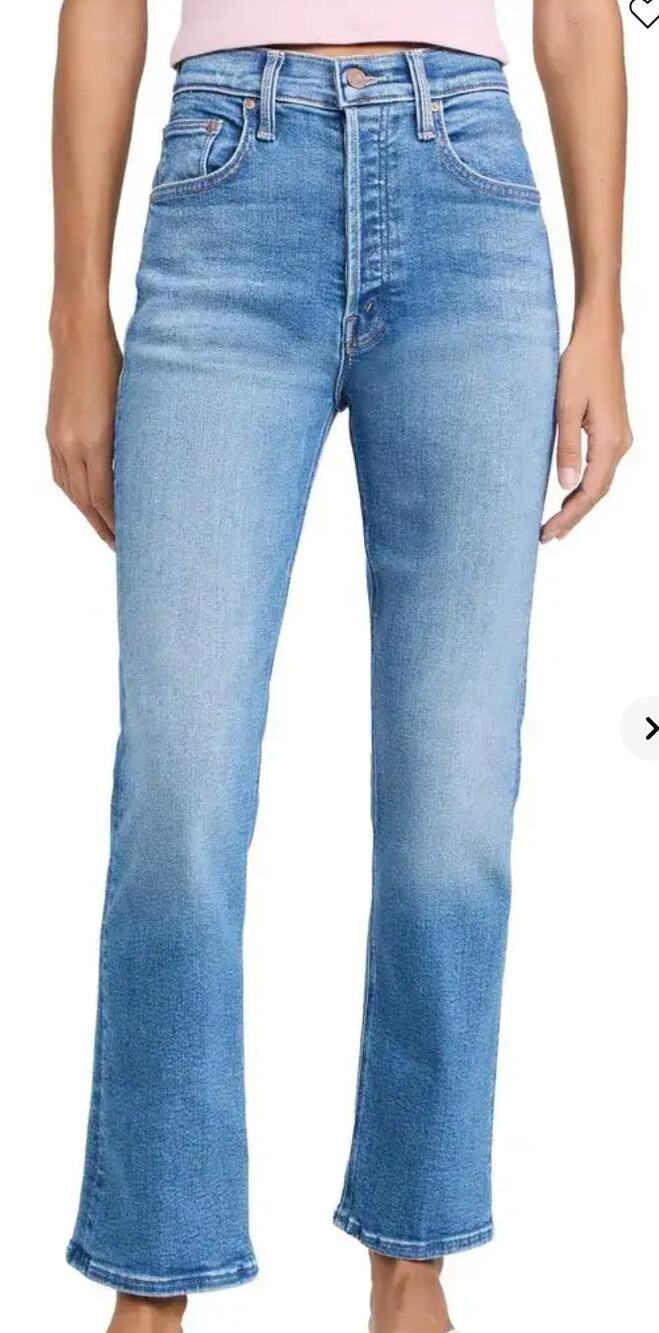 Mother Jeans The Tripper Ankle Straight High Rise Work Hard Play Hard 31
